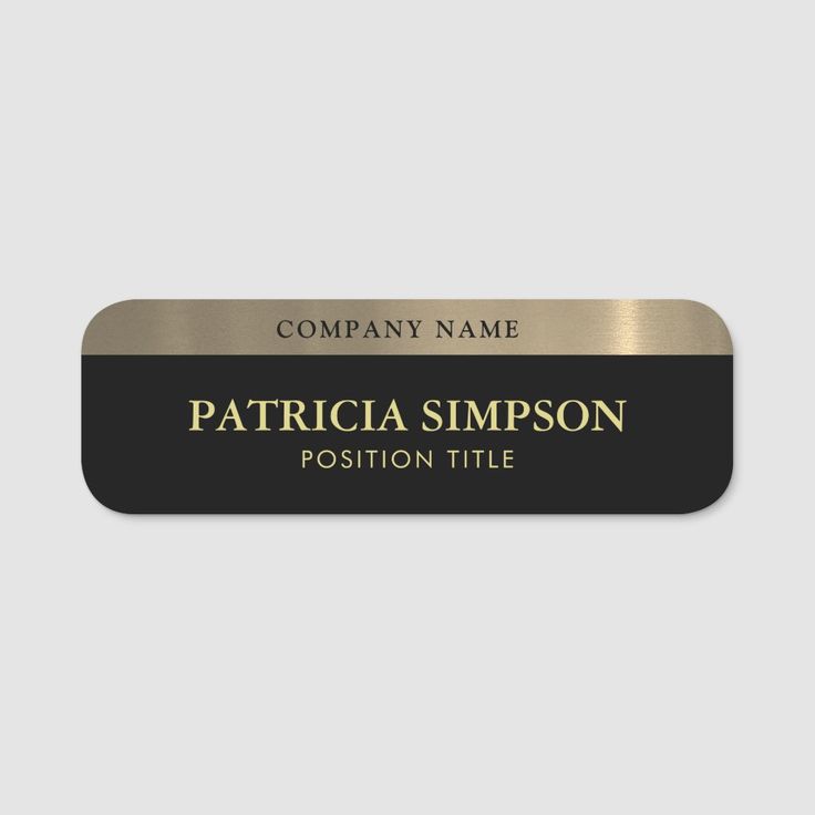 Name Tags
